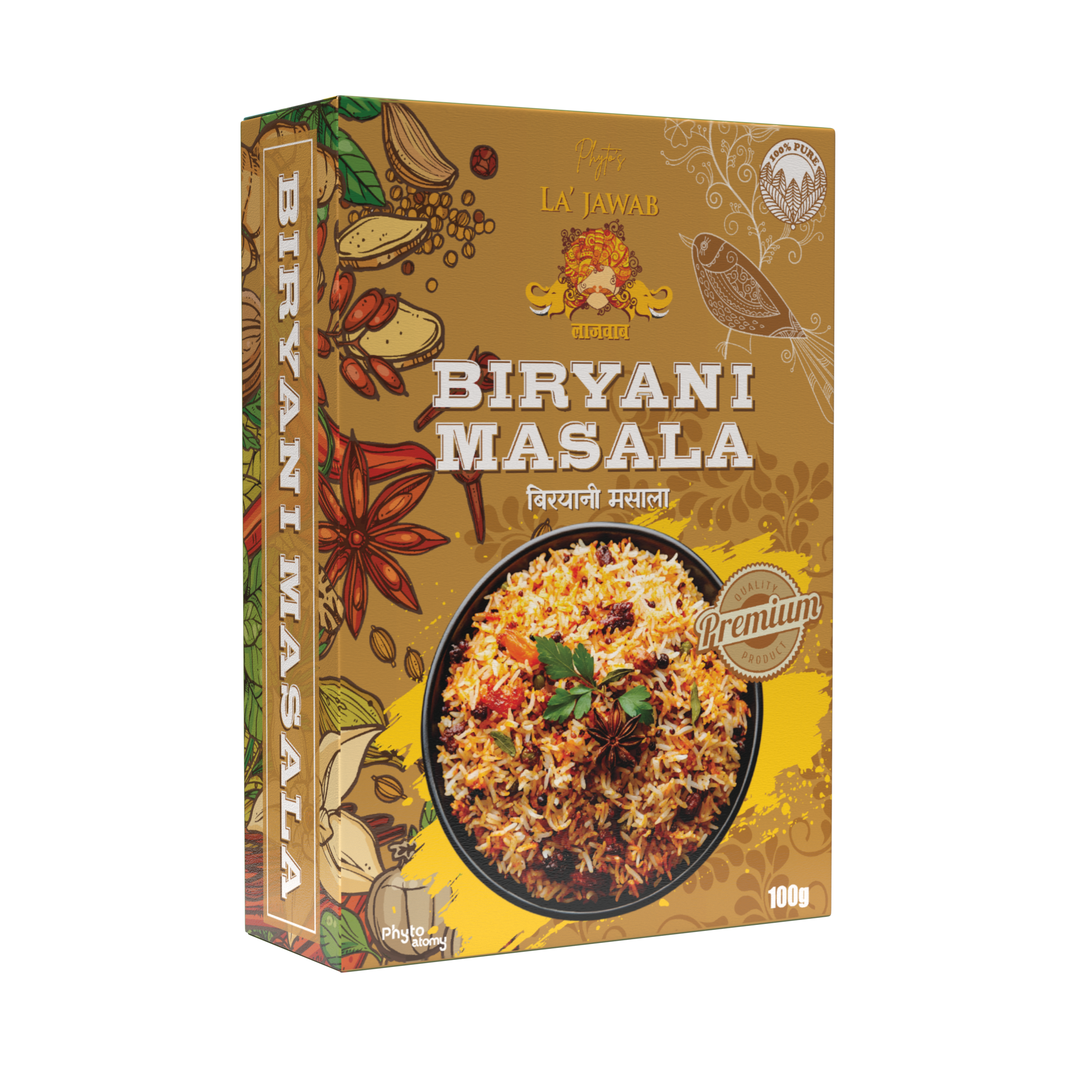 Lajawab Biryani Masala 100g (F&00253) 